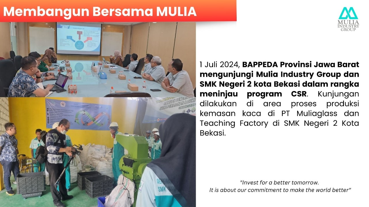 Membangun Bersama MULIA: Wisata Industri BAPPEDA Provinsi Jawa Barat